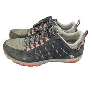 Columbia Shoes Womens 8 Conspiracy Razor Outdry Gray Trail Sneakers *Read*